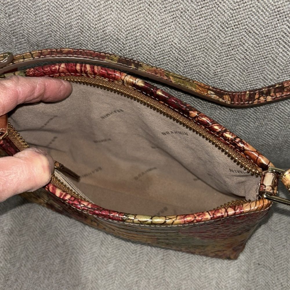 Brahmin Lorelei Foliage Melbourne Leather Shoulder Bag - Picture 3 of 3